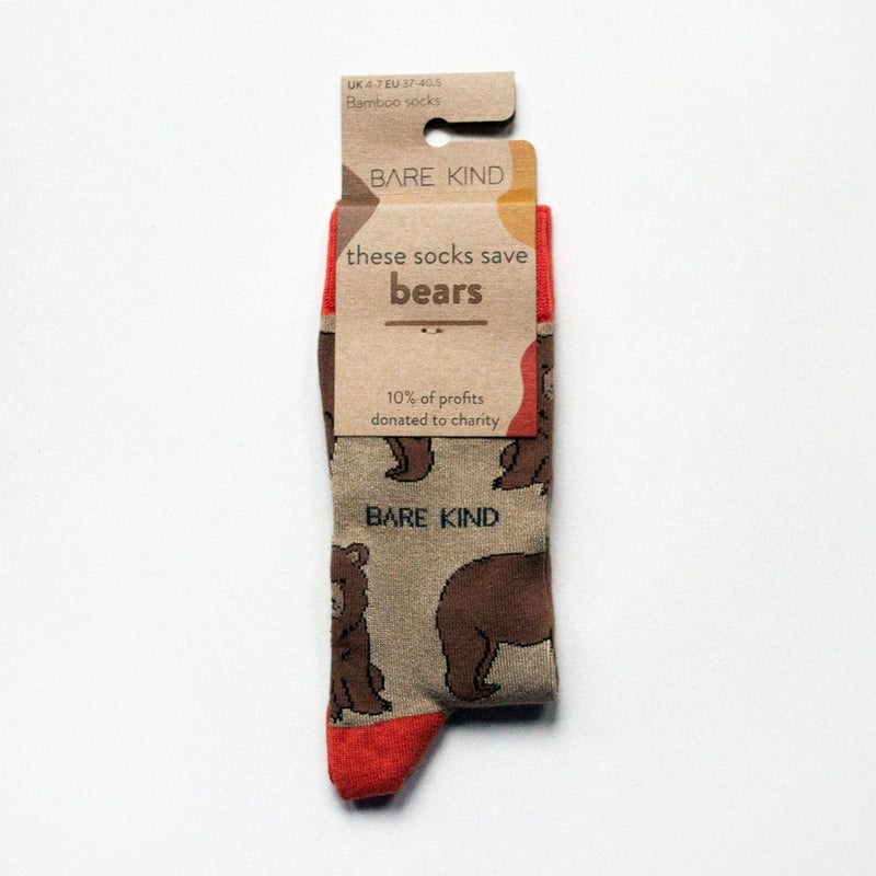 Save the Bears Bamboo Socks