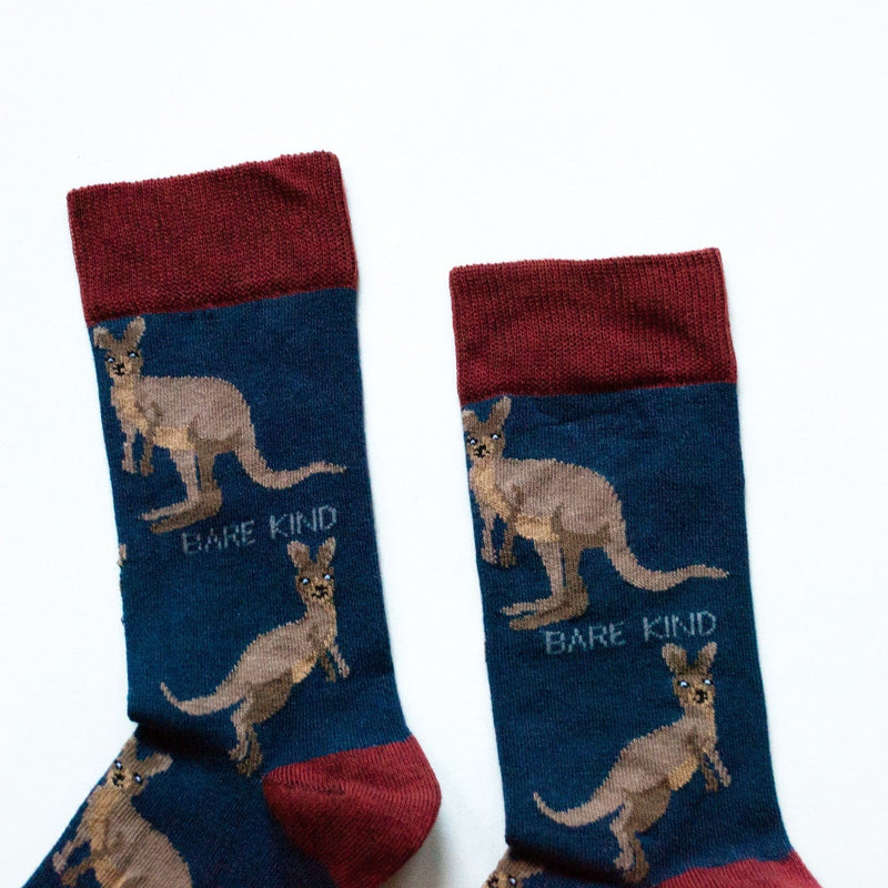 Save the Wallabies Bamboo Socks