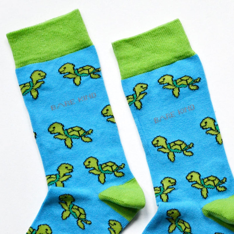 Save the Turtles Bamboo Socks