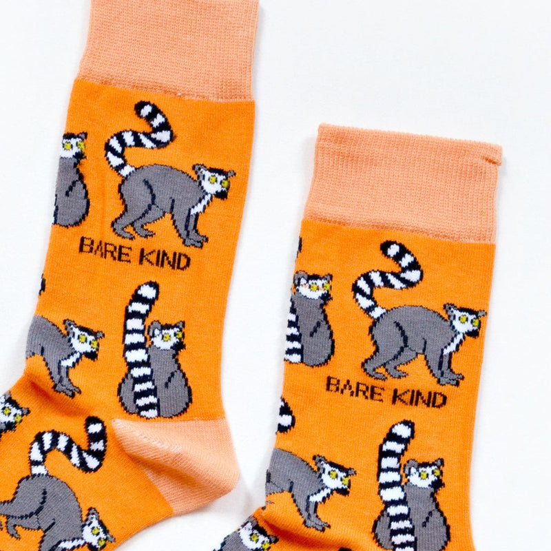 Save the Lemurs Bamboo Socks