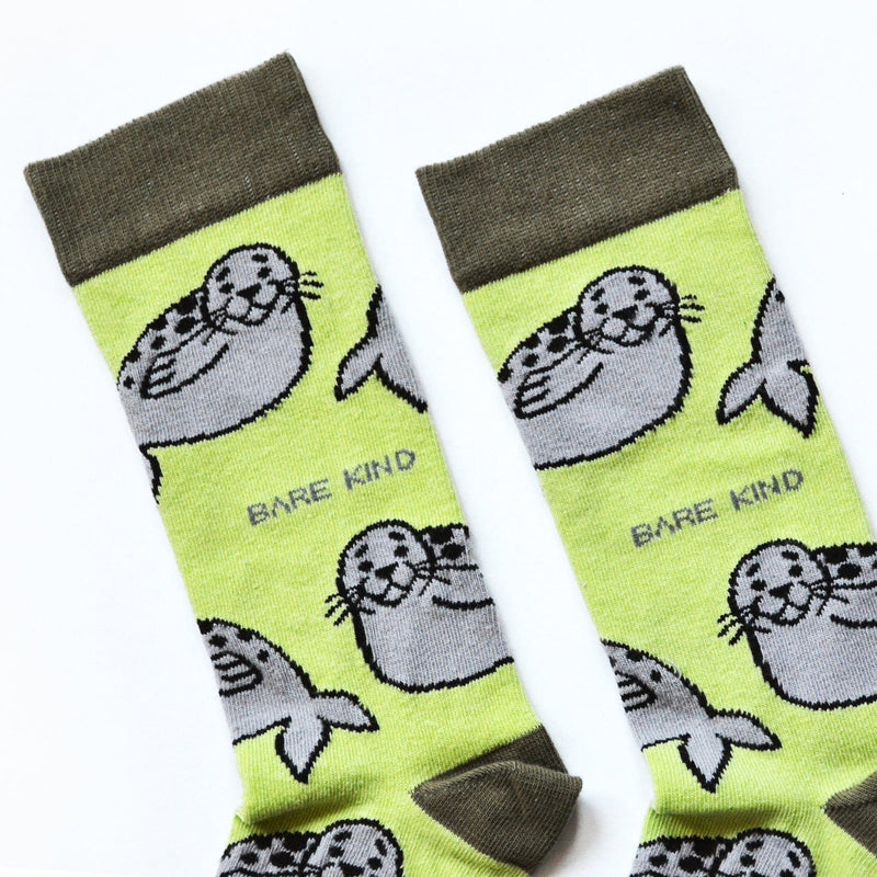 Save the Seals Bamboo Socks