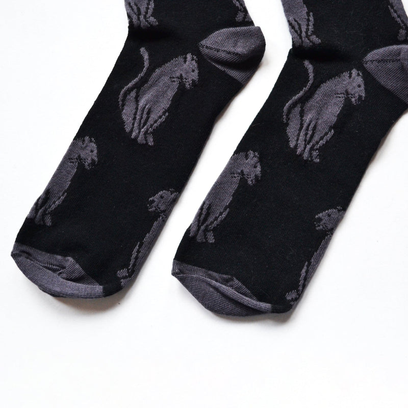 Save the Black Panther Bamboo Socks