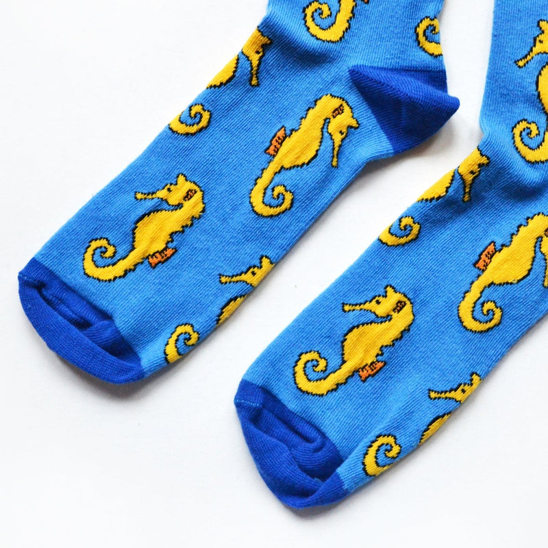 Save the Seahorses Bamboo Socks