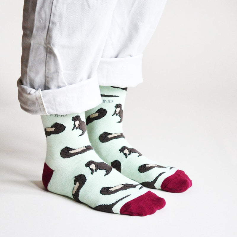 Save the Otters Bamboo Socks