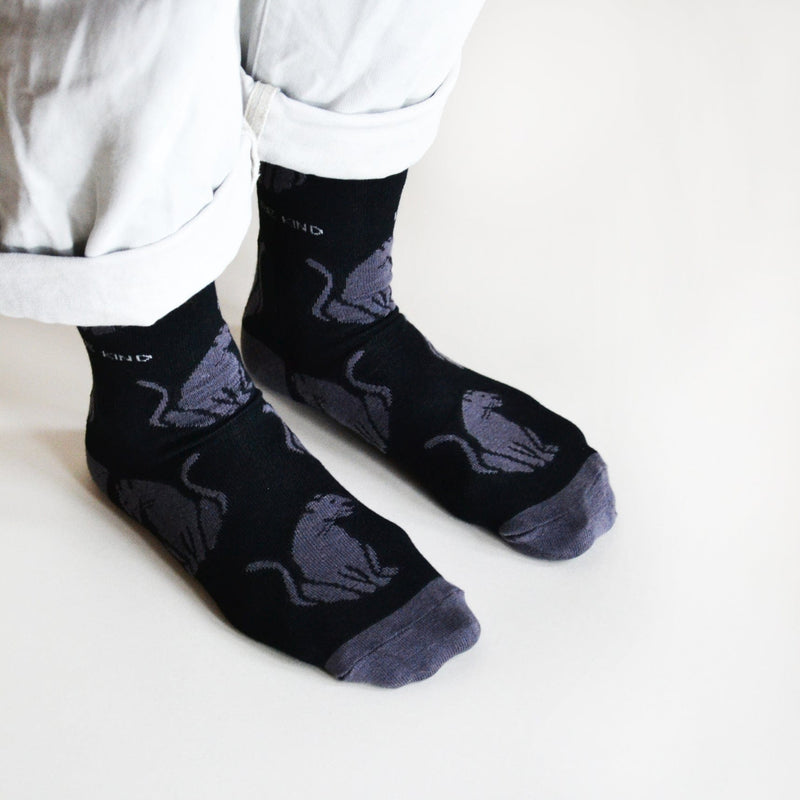 Save the Black Panther Bamboo Socks