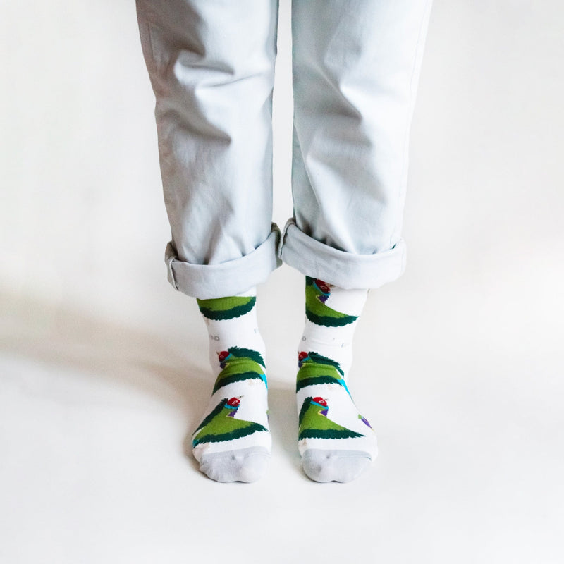 Save the Gouldian Finches Bamboo Socks