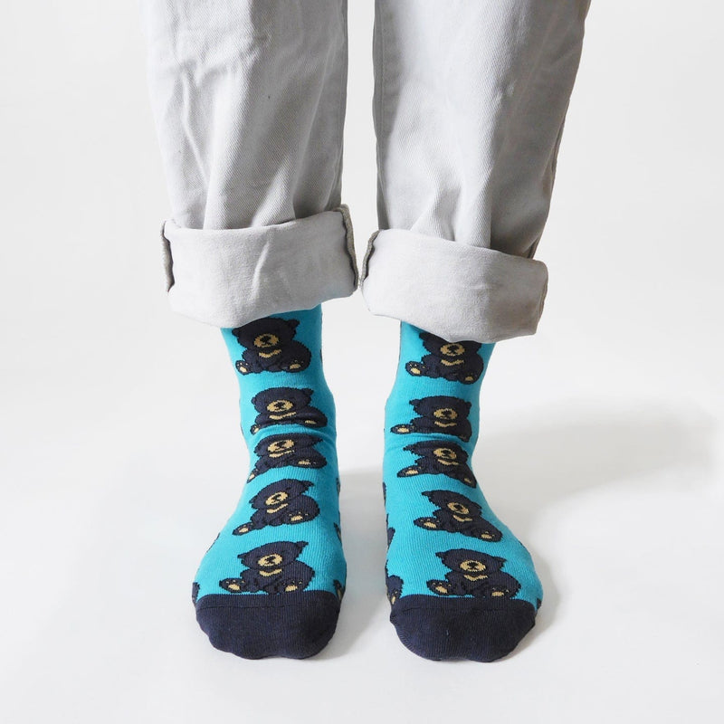 Save the Sun Bears Bamboo Socks