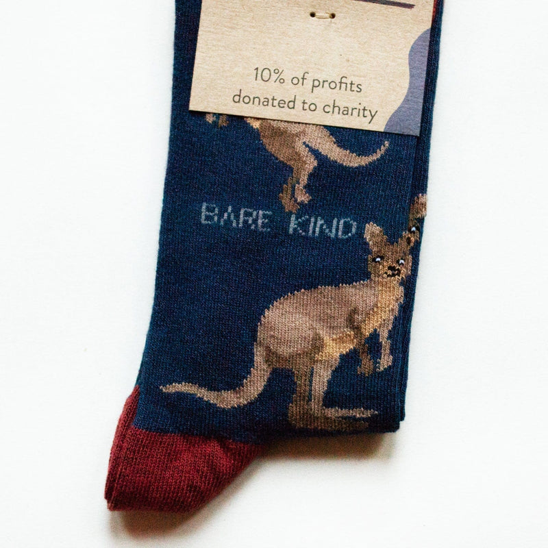 Save the Wallabies Bamboo Socks