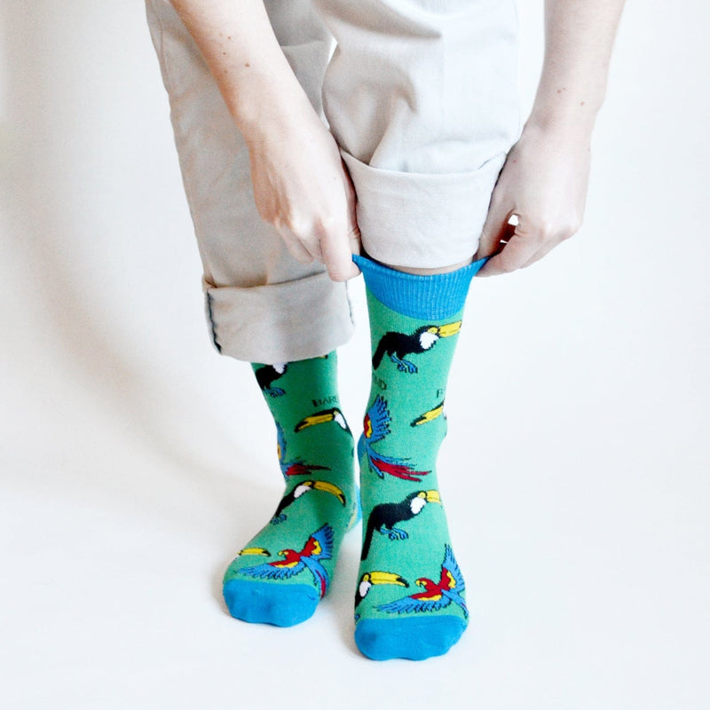 Save the Toucans Bamboo Socks