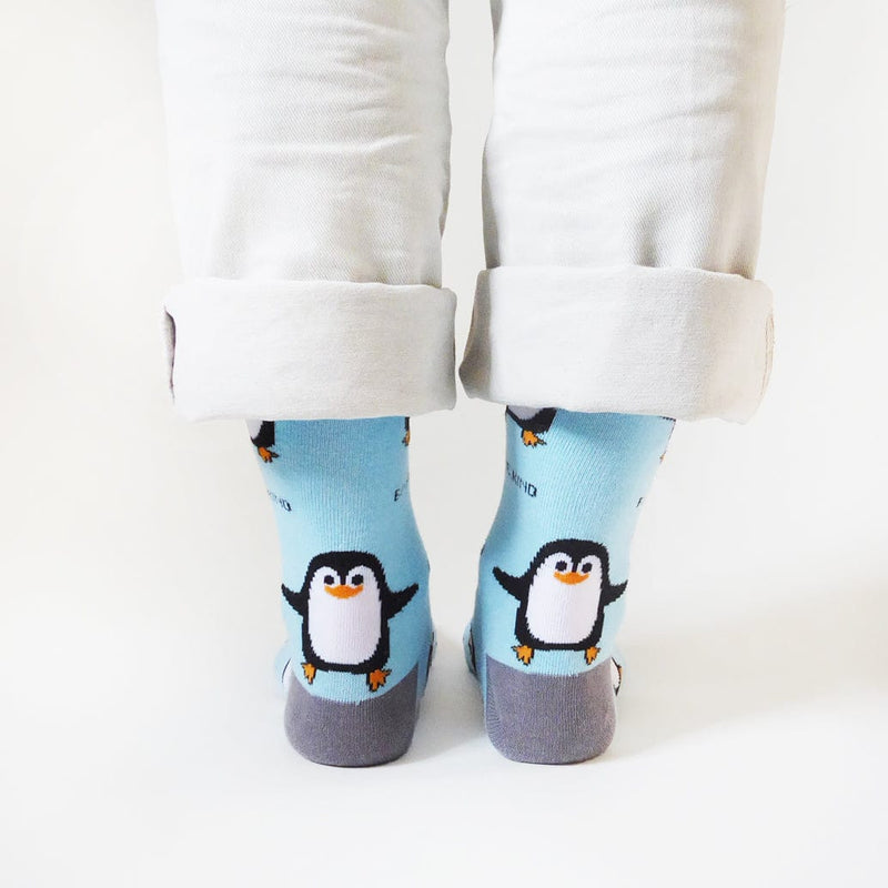 Save the Penguins Bamboo Socks