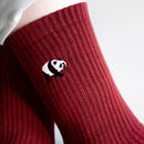 Save the Pandas Ribbed Bamboo Socks
