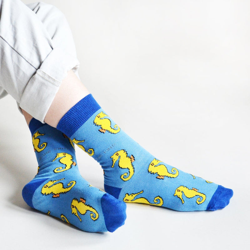 Save the Seahorses Bamboo Socks