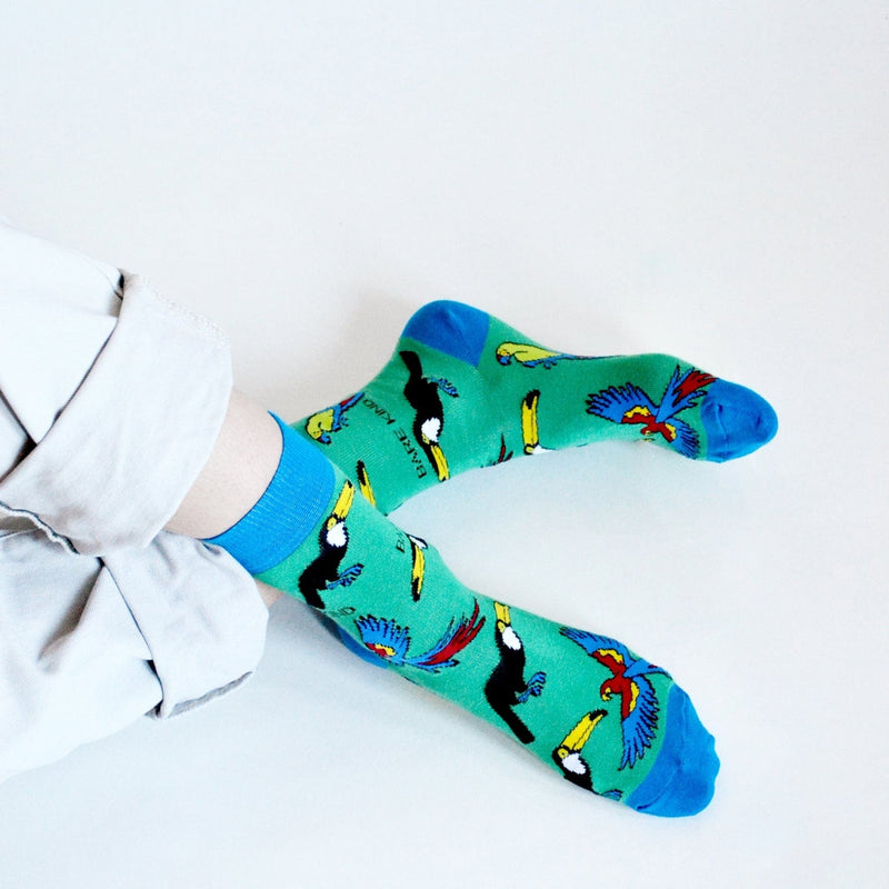 Save the Toucans Bamboo Socks