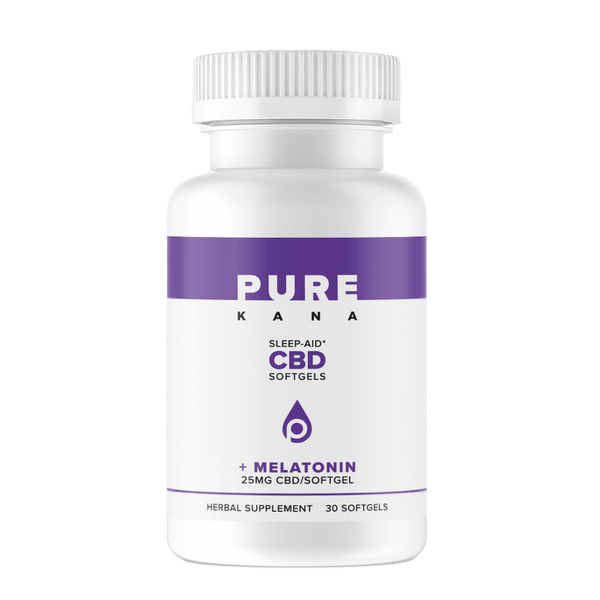750 mg Sleep-Aid PM CBD Capsules + Melatonin