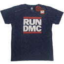 Run DMC Unisex Snow Wash Tee: Logo