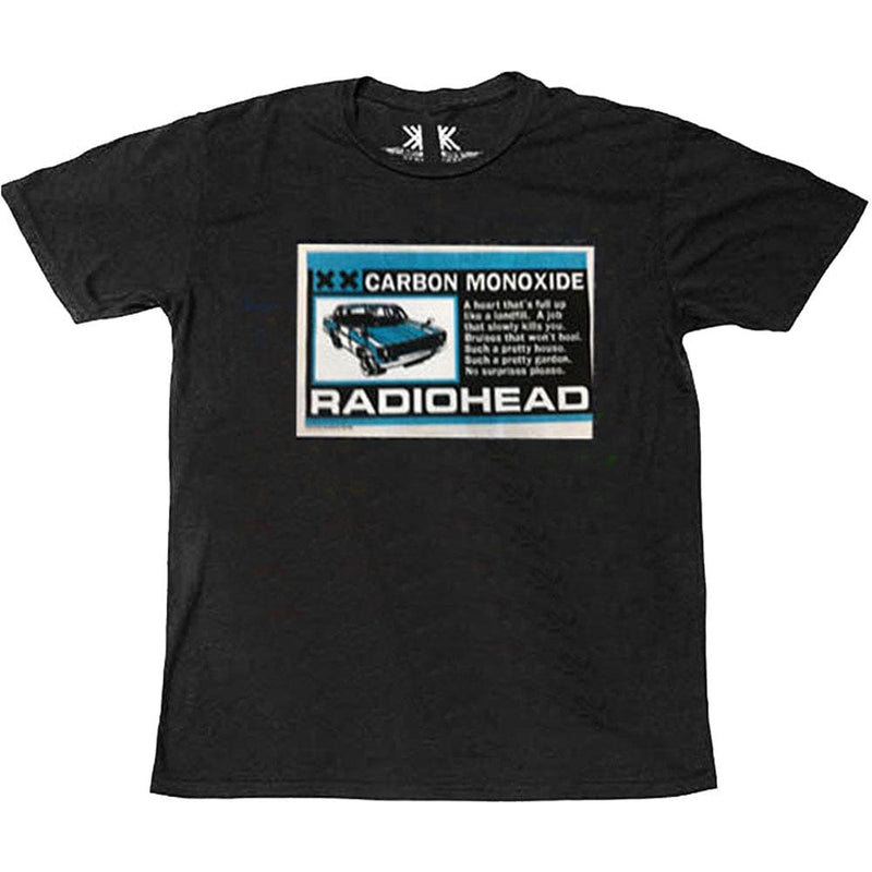 Radiohead | Official Band T-shirt | Carbon Patch