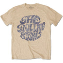 The Rolling Stones | Official Band T-shirt | Vintage 1970s Logo (Neutral)