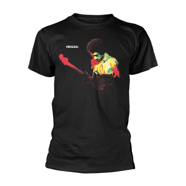 Jimi Hendrix Unisex T-shirt: Band Of Gypsys (back print)