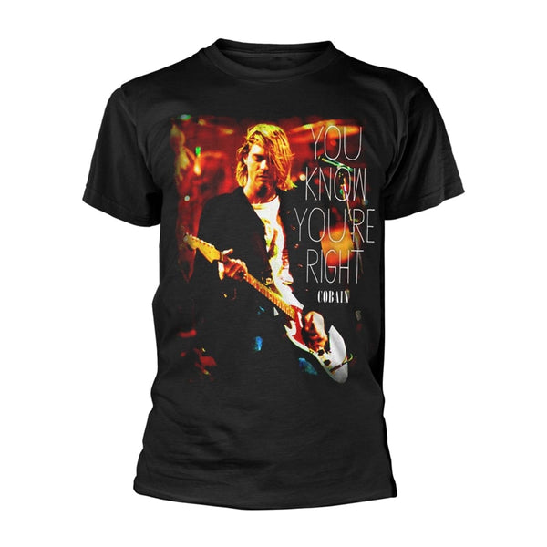 Kurt Cobain Unisex T-shirt: You Know You'Re Right