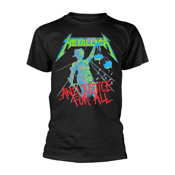 Metallica Unisex T-shirt: And Justice For All (back print)