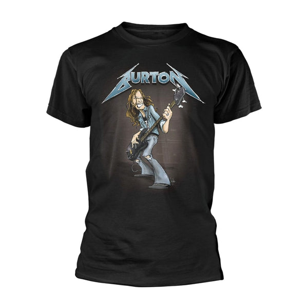 Metallica Unisex T-shirt: Cliff Burton Squindo Stack