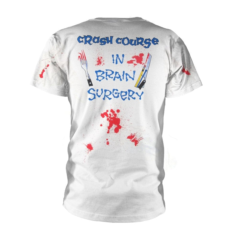 Metallica Unisex T-shirt: Crash Course In Brain Surgery (All Over) (back print)