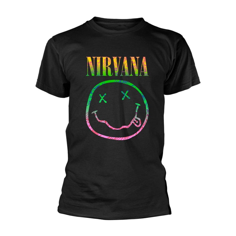 Nirvana Unisex T-shirt: Sorbet Ray Happy Face