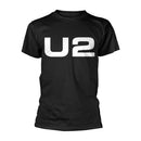 U2 Unisex T-shirt: White Logo