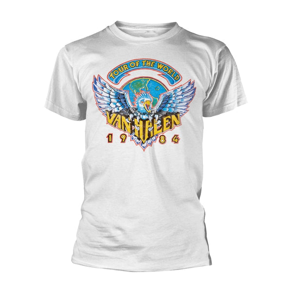 Van Halen Unisex T-shirt: Tour Of The World '84