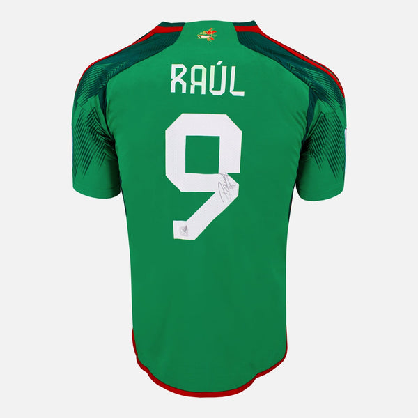 Raúl Jiménez Signed Mexico Shirt