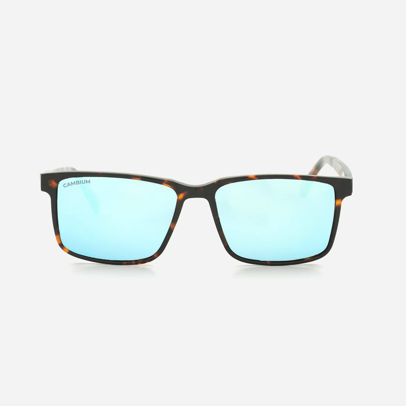 Cambium Kona Sunglasses - Recycled Plastic And Wood Frame Ice Blue