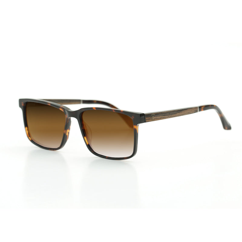 Cambium Kona Sunglasses - Recycled Plastic And Wood Frame 