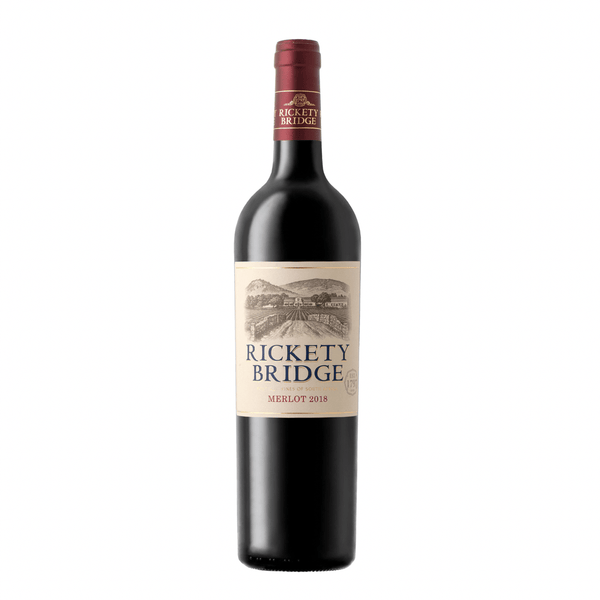 Rickety Bridge Wines Merlot 2018