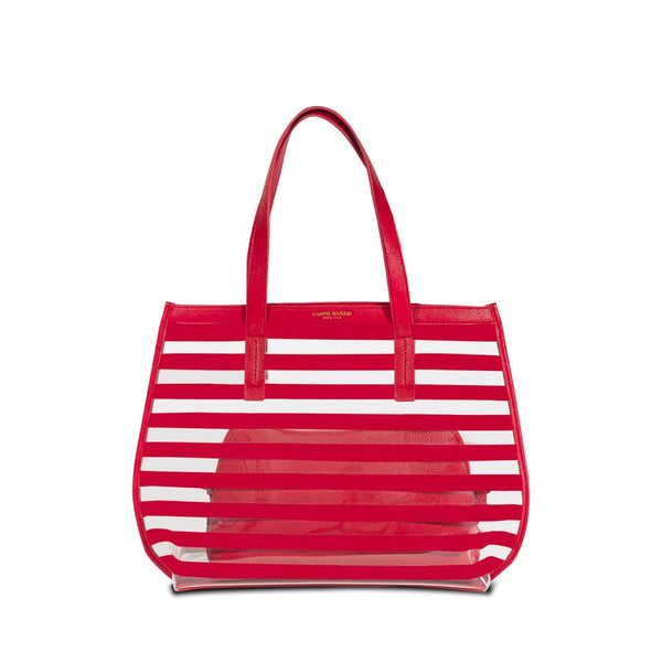 Campo Marzio Double Tote Midi - Limited Edition - Cherry Red