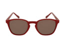Red round Coral Eyewear Sunglasses