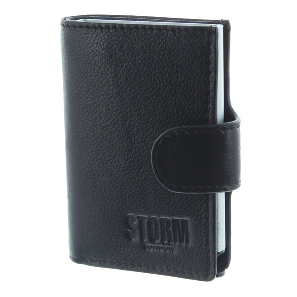 STORM London MADDOX Leather Wallet in Black