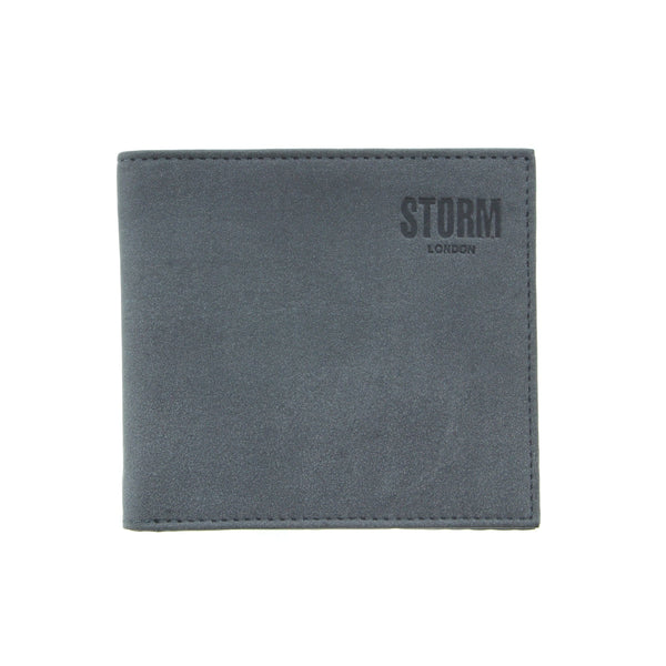 STORM London FILEY Leather Wallet in Grey