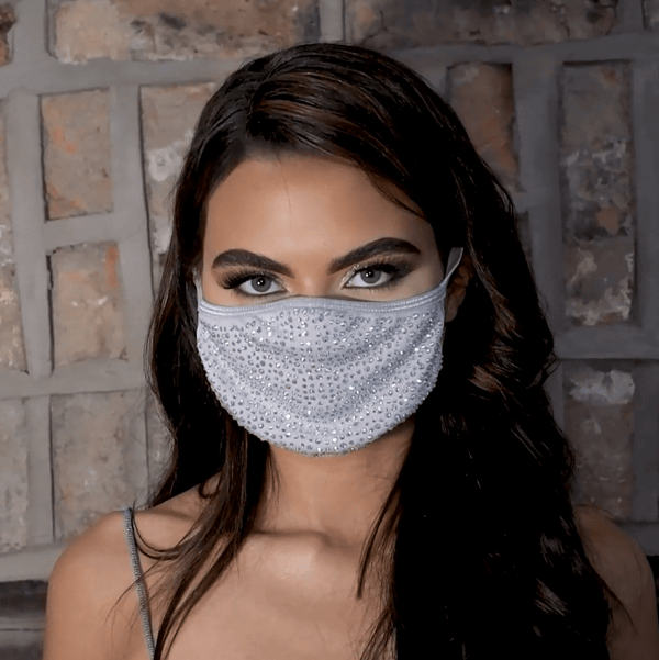 Hazy Grey - Diamond Face Covering | Beauty BLVD