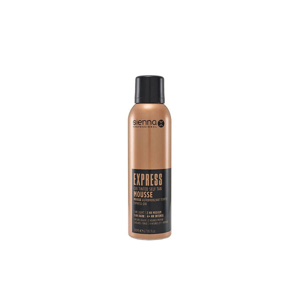 Sienna X EXPRESS Q10 Self Tan Tinted Mousse 