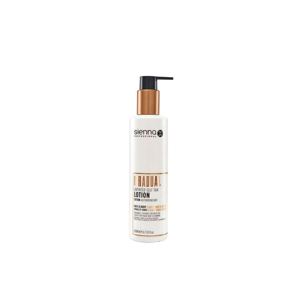 Sienna X GRADUAL Untinted Self Tan Lotion 