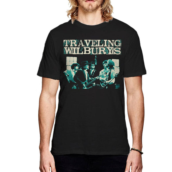 The Traveling Wilburys | Official Band T-shirt | Performing