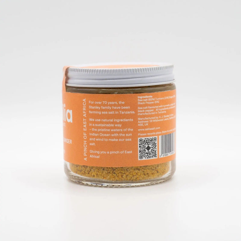 Turmeric Ginger Sea Salt - 140g