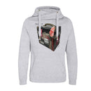 Finn Tin Cross Neck Hoodie