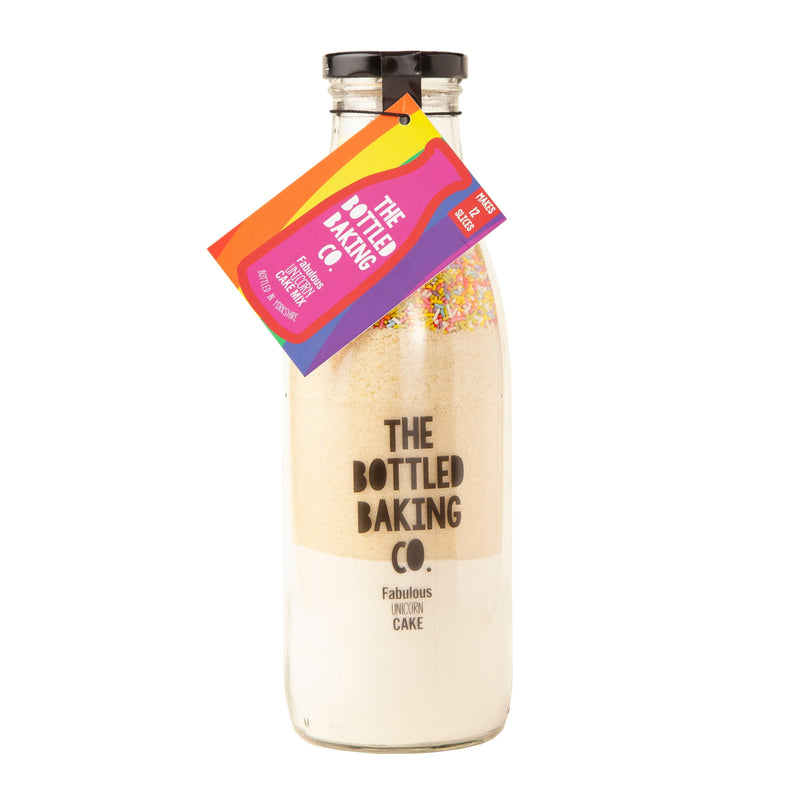 Fabulous Unicorn Cake Mix in a Bottle - Cake Mix - Bottled Baking Co