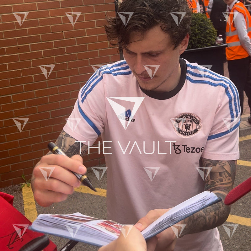 Victor Lindelof Signed Manchester United Shirt 2022-23 Home [2]