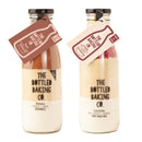 Chocolate Brownie & Raspberry Tray Bake Mixes in a bottle - Bottled Baking Co