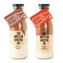 Two Chocolate Brownie Baking Mixes in a Bottle - Cake Mix - Bottled Baking Co