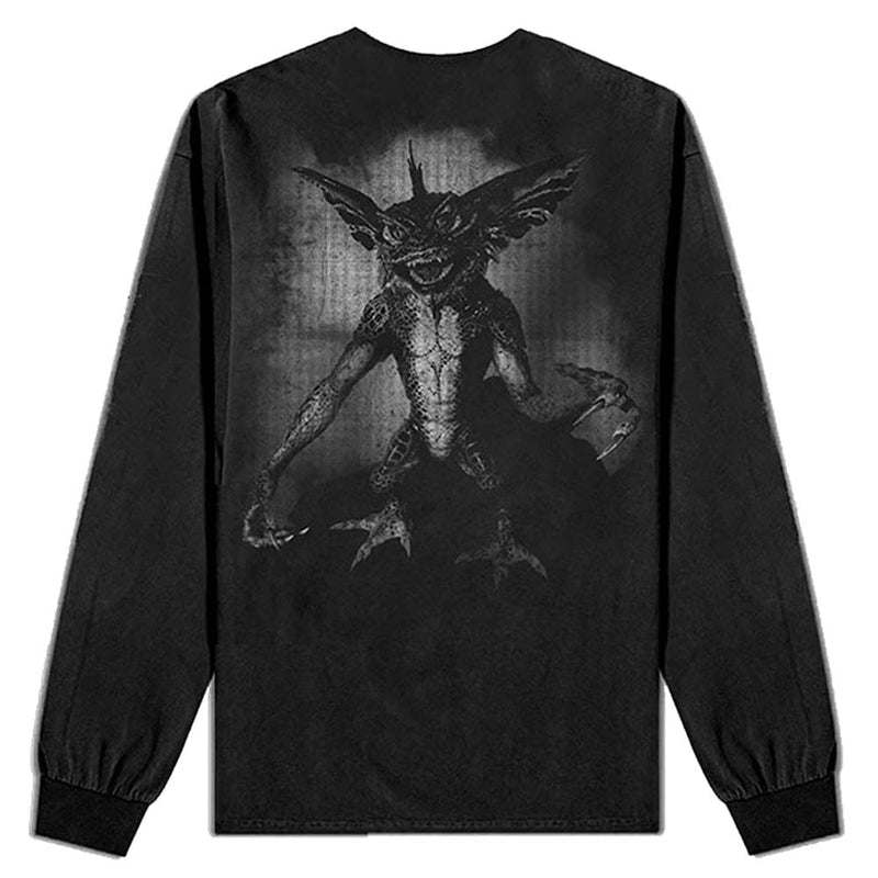 Warner Bros Unisex Long Sleeved T-Shirt: Gremlins Graphic