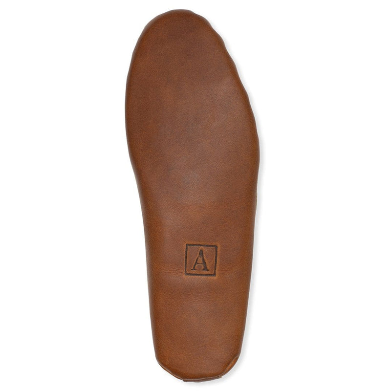 The Women's Moccasin in Caramel - Wide