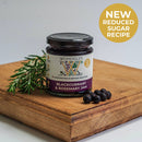 Gourmet Blackcurrant & Rosemary Jam - More Fruit, Less Sugar